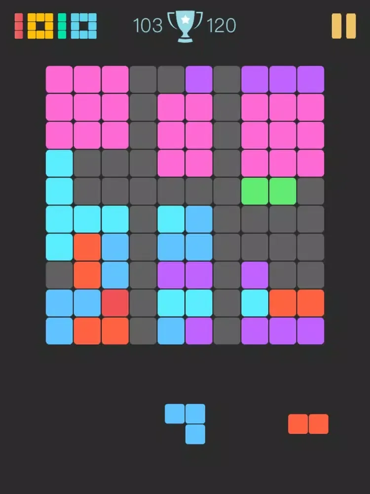Captures d'écran de Fun Blocks Puzzle iPad 