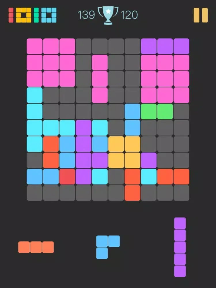 Captures d'écran de Fun Blocks Puzzle iPad 