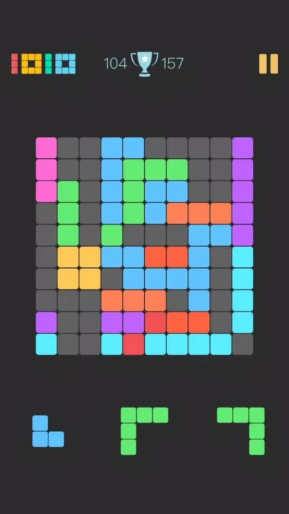 Captures d'écran de Fun Blocks Puzzle