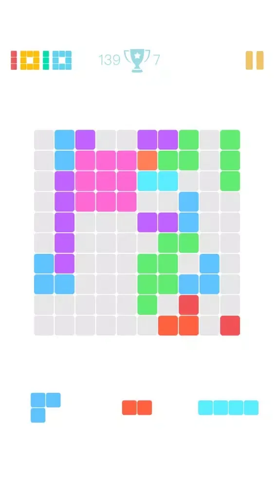 Captures d'écran de Fun Blocks Puzzle
