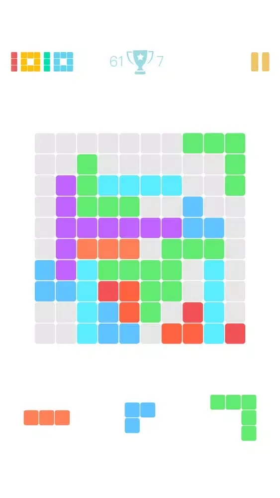 Captures d'écran de Fun Blocks Puzzle