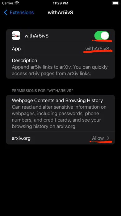 with ar5iv (arXiv)应用截图
