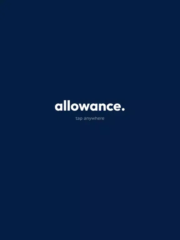Allowance: Your Pocket Money iPad  स्क्रीनशॉट
