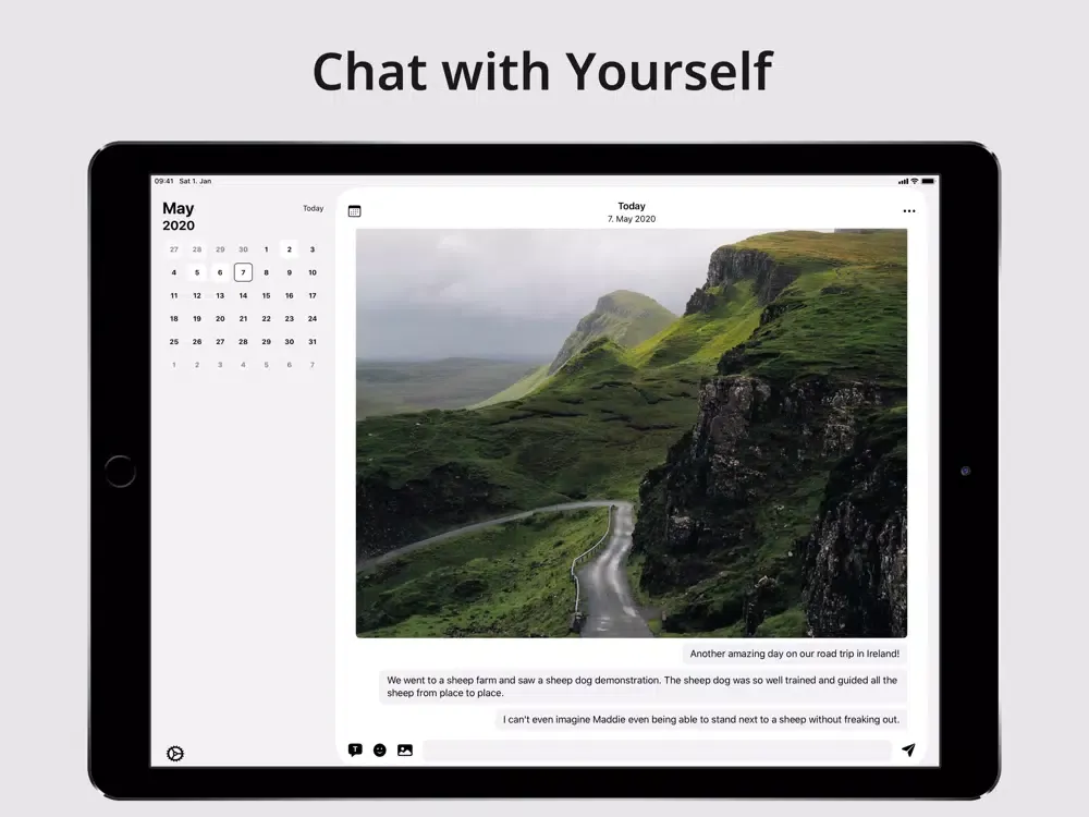 Capturas de pantalla de Thyself: Private Journal iPad 
