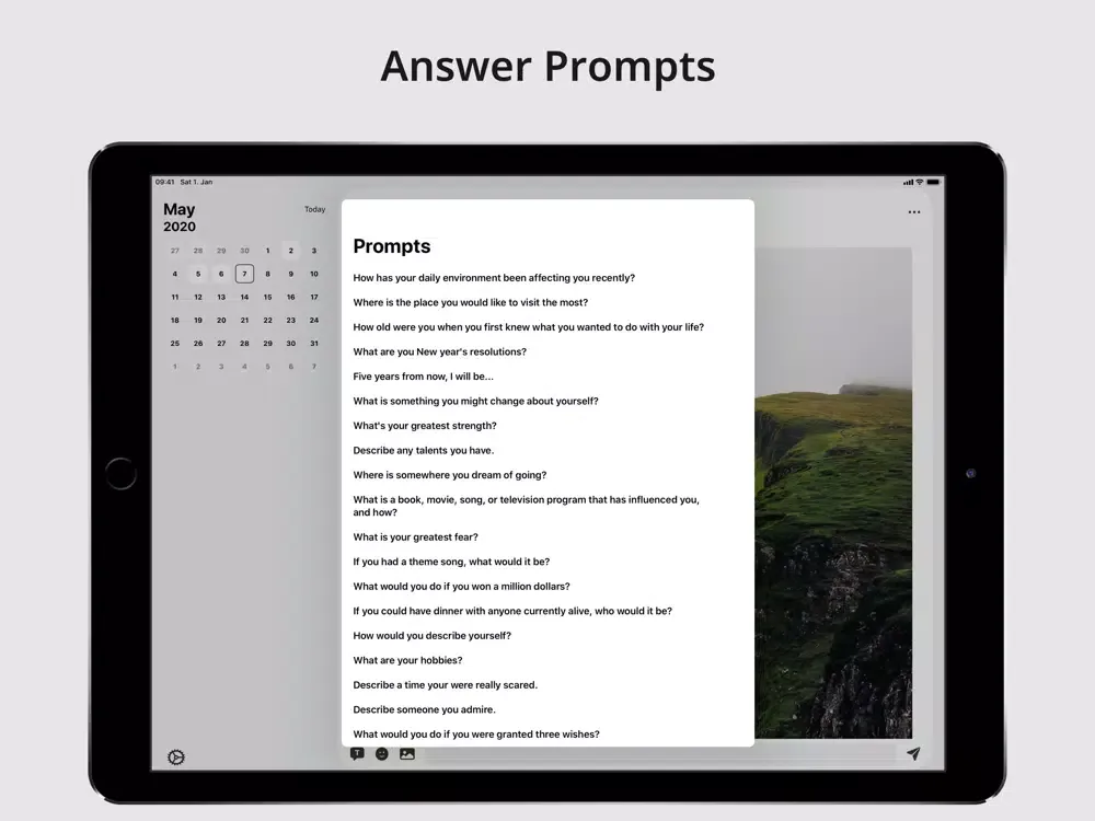 Capturas de pantalla de Thyself: Private Journal iPad 