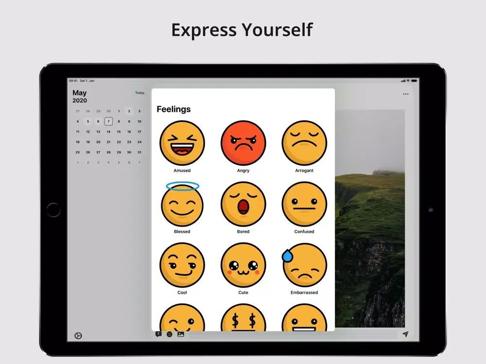 Capturas de pantalla de Thyself: Private Journal iPad 