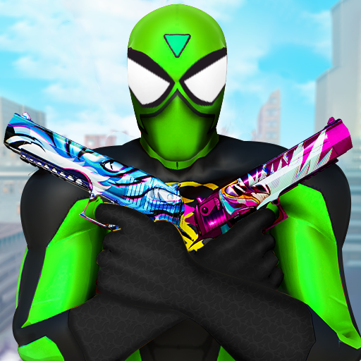 Spider Hero Gun Shooter Games