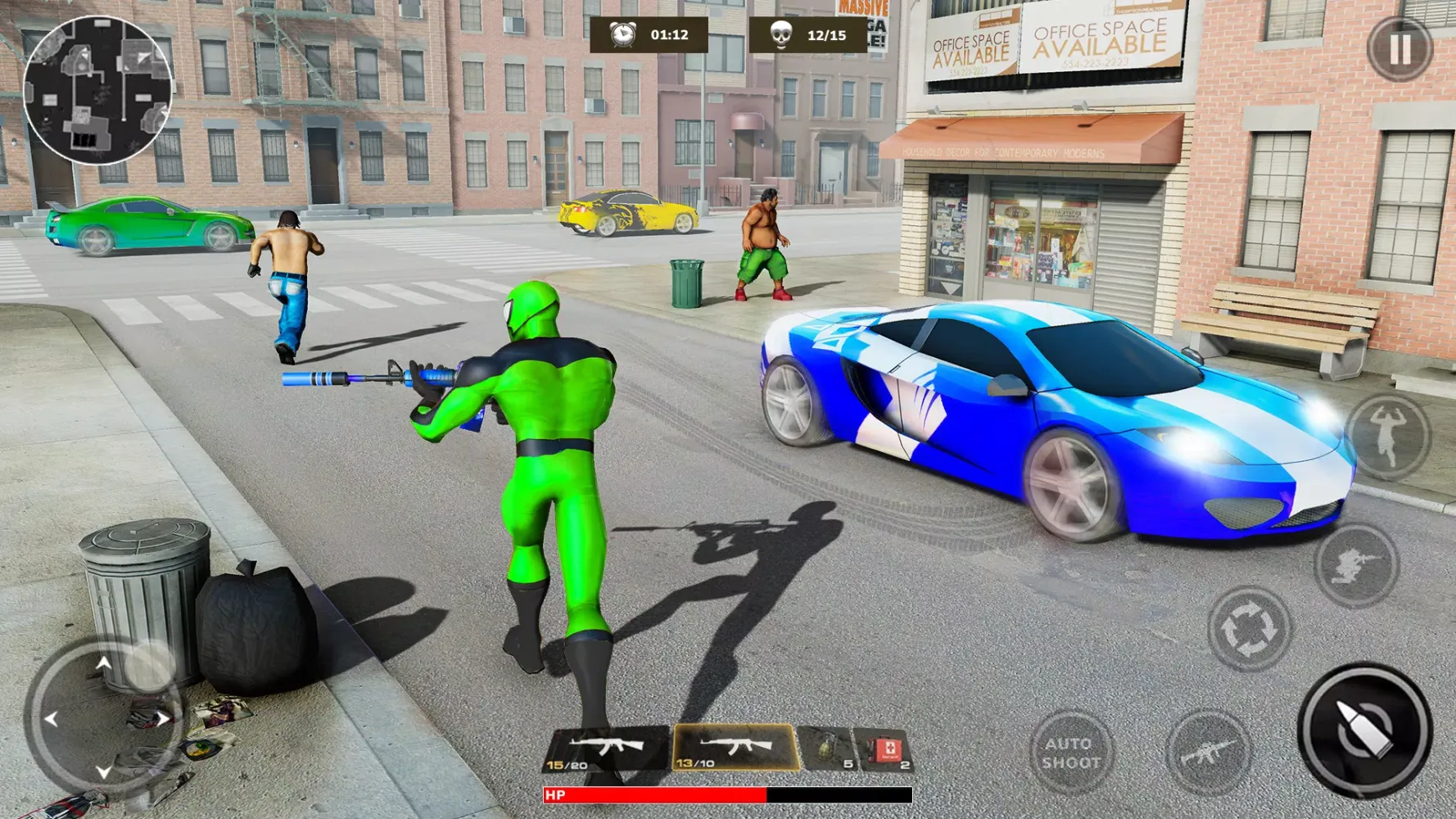 Spider Hero Gun Shooter Games Screenshots