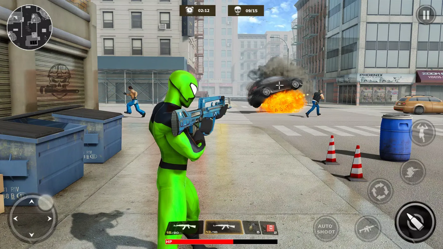 Spider Hero Gun Shooter Games Screenshots
