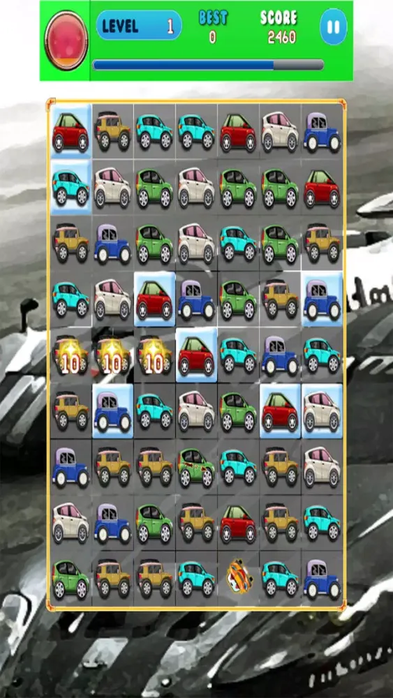 Screenshot di Funky Car Crush - Free Match 3 Game for Kids
