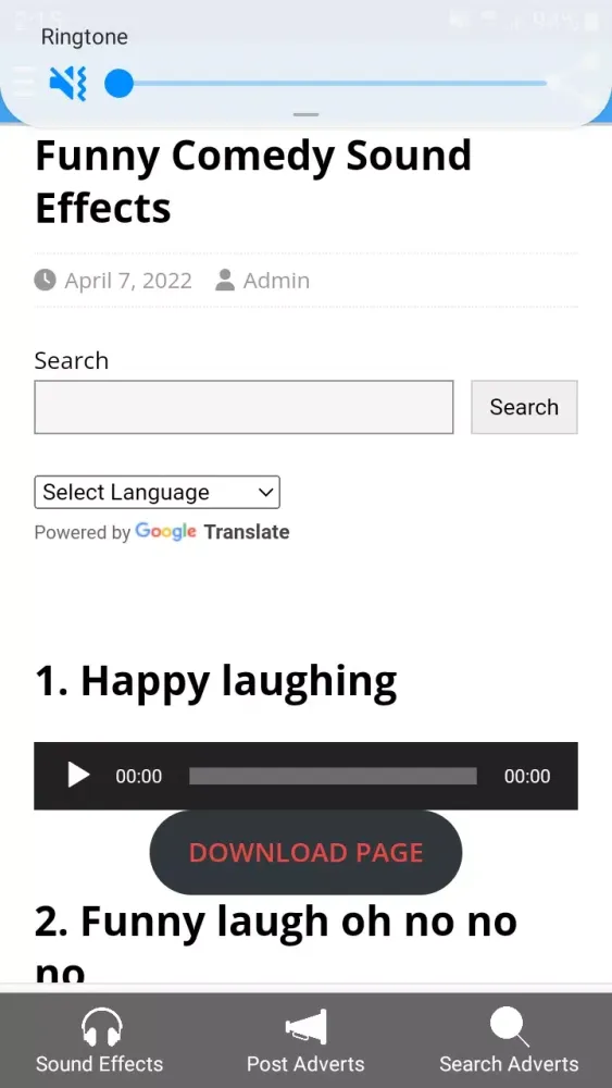 Download Funny Sound Effects Screenshots