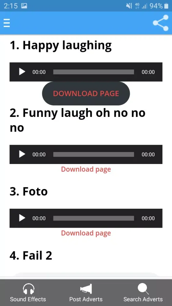 Download Funny Sound Effects Screenshots