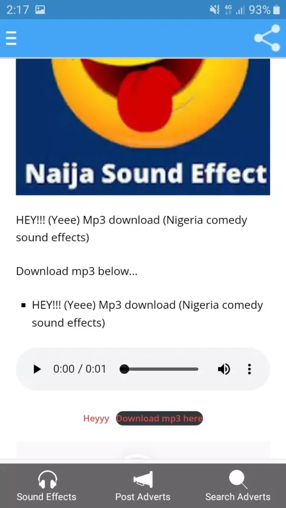 Download Funny Sound Effects Screenshots