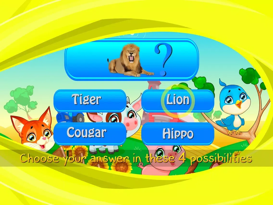 Funny Animals Quiz Trivia iPad  स्क्रीनशॉट