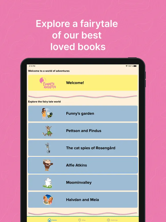 Capturas de pantalla de Funnys Äventyr iPad 
