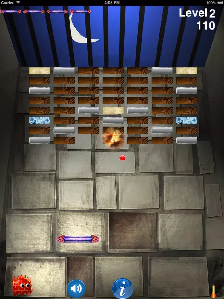 Block Breaker Game iPad  스크린샷