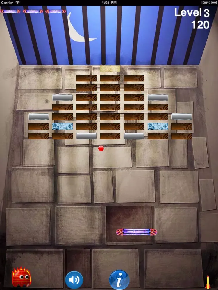Block Breaker Game iPad  스크린샷