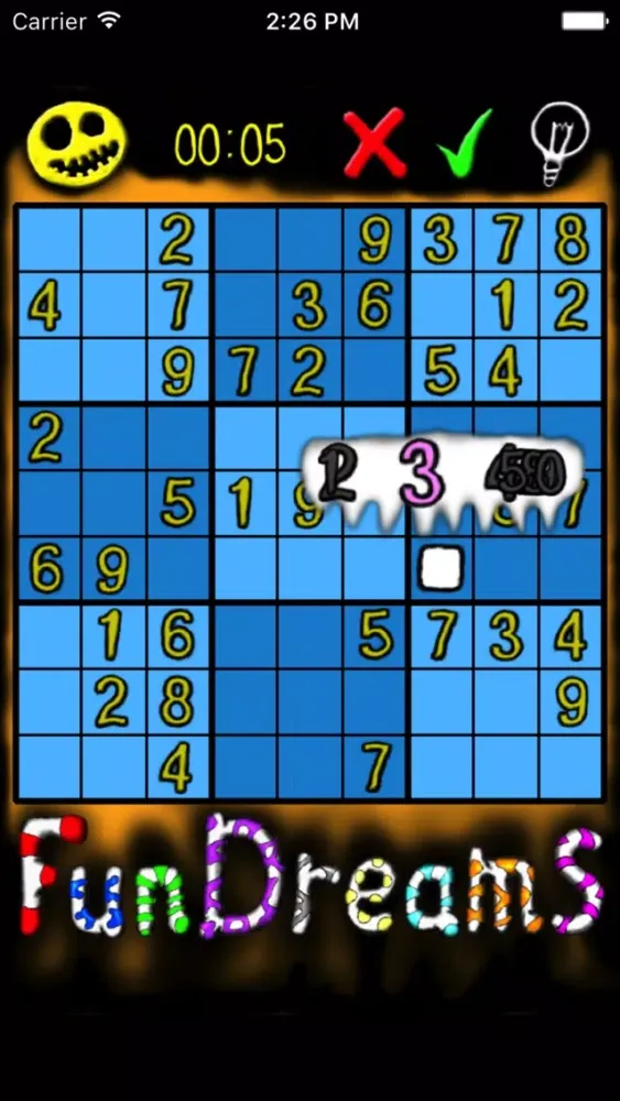 Capturas de tela do Fun—Sudoku