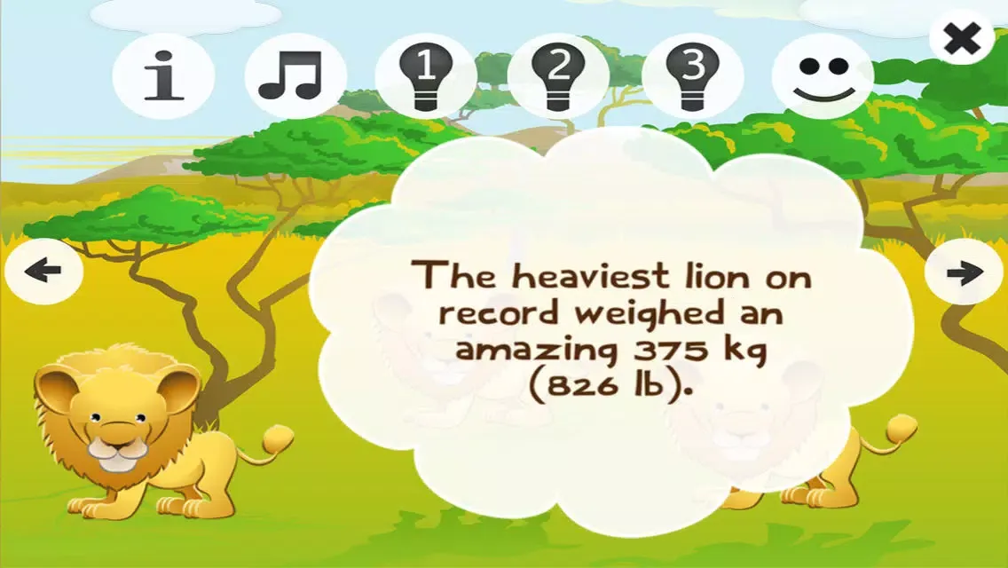 Animals! Safari animal learning game for children from age 2: Hear, listen and learn about the wilderness应用截图