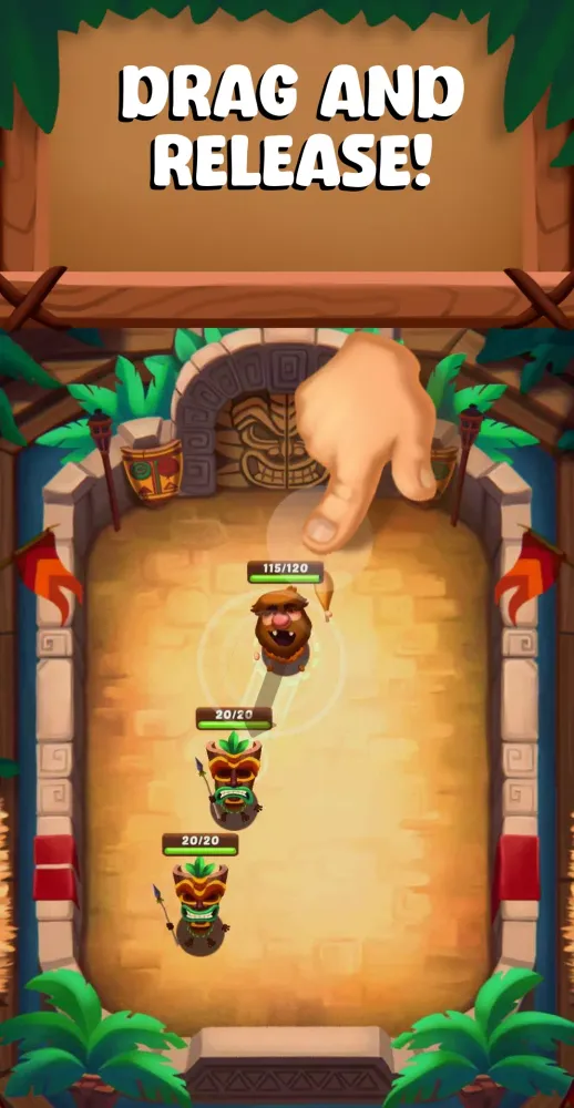 Grugs Arena: Jungle Brawl应用截图
