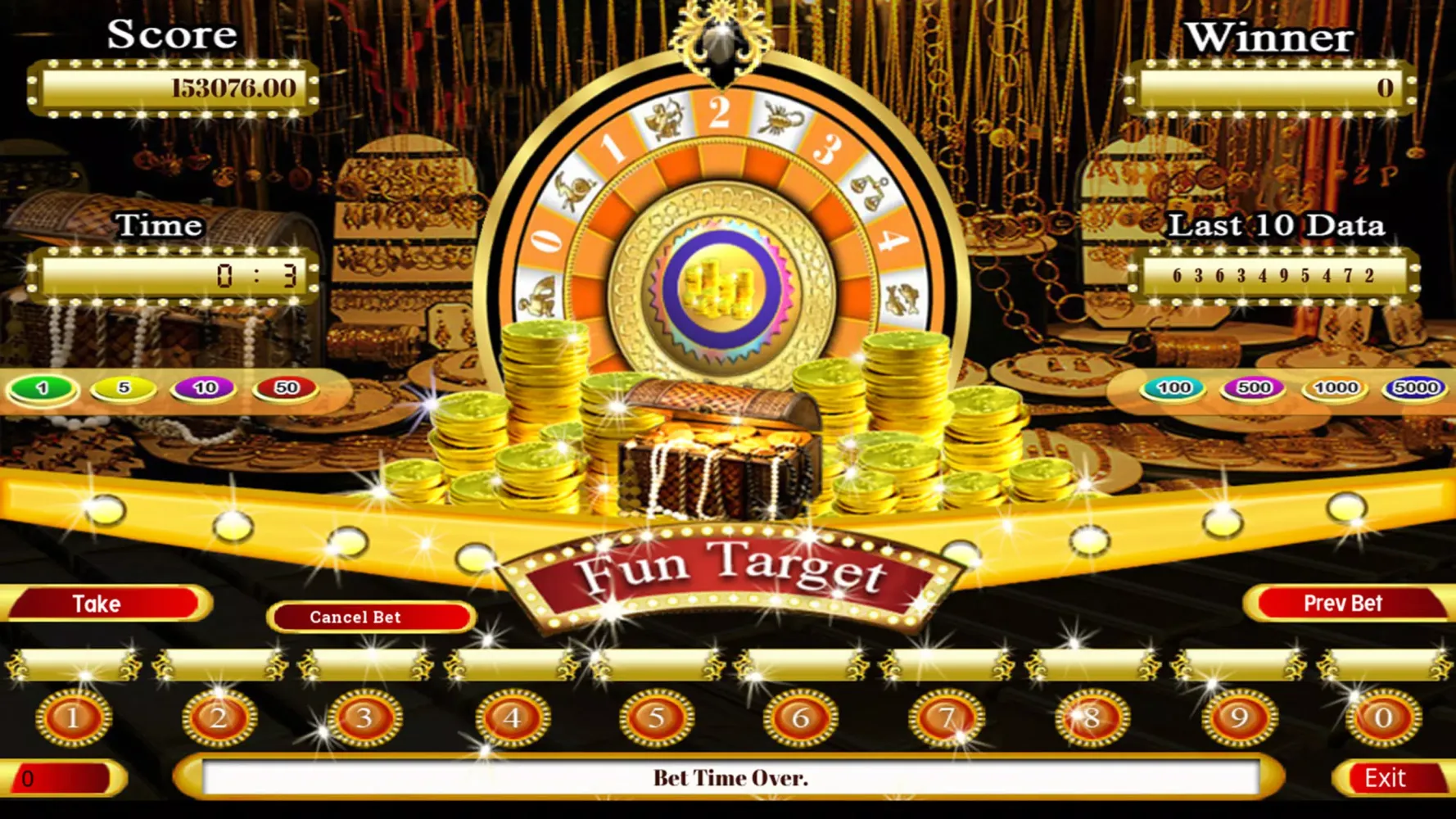 Fun Game Roulette Spin Target Screenshots