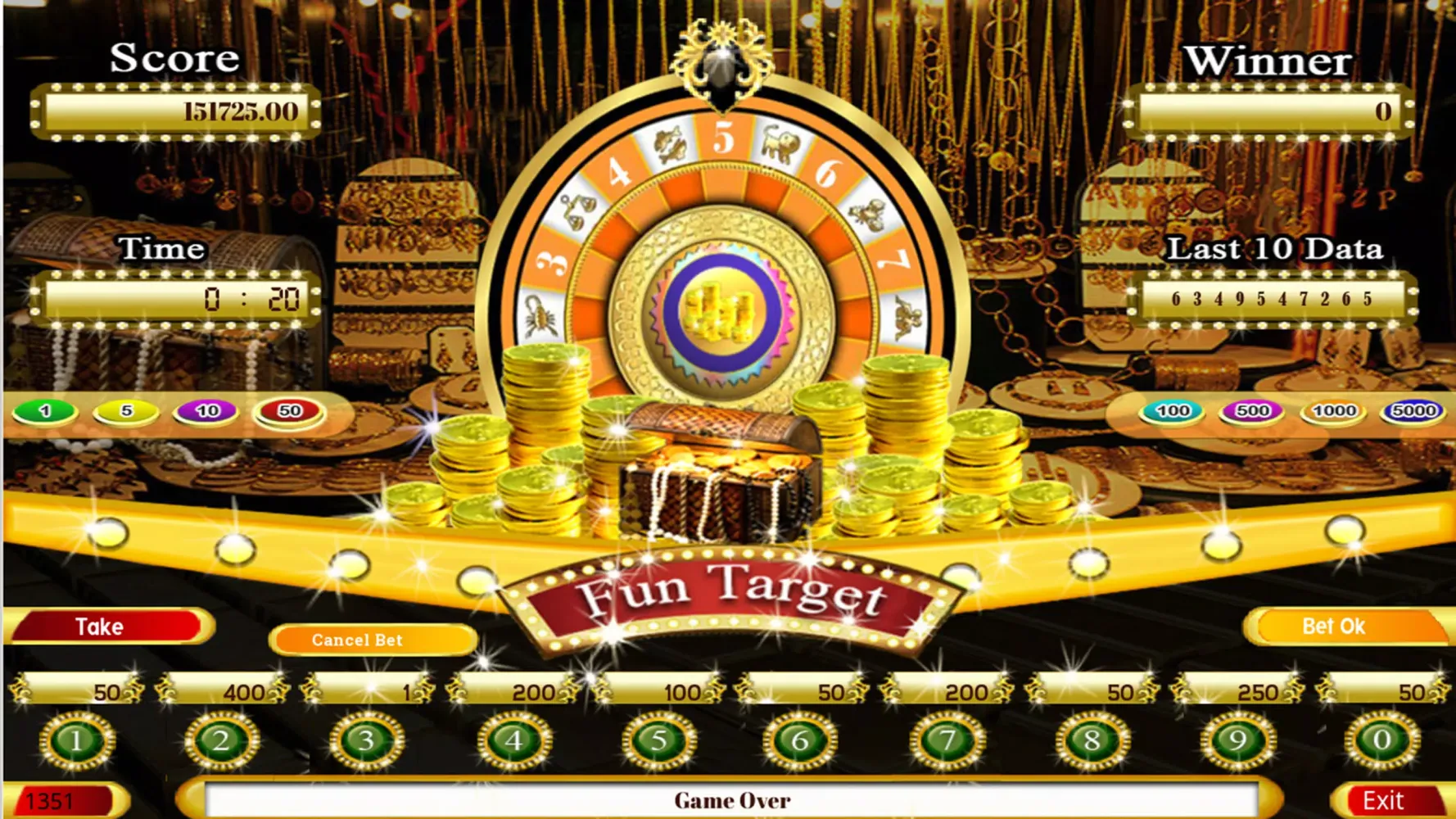 Fun Game Roulette Spin Target Screenshots