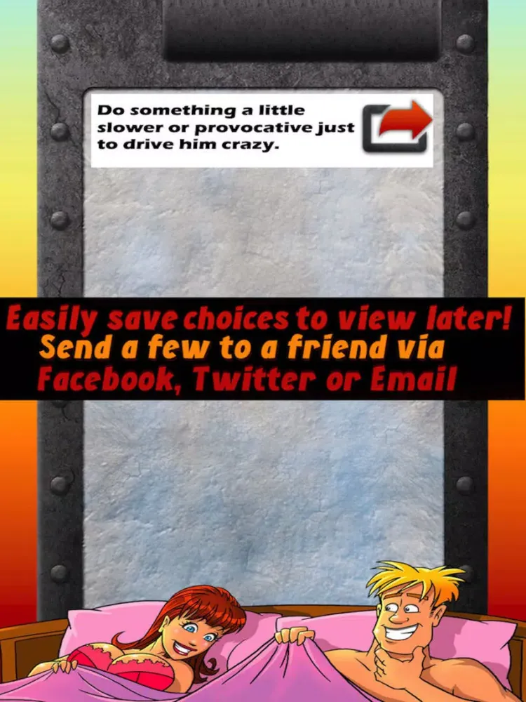 Hot Relationship Banter Game-Fun Bedroom Ideas! iPad  スクリーンショット