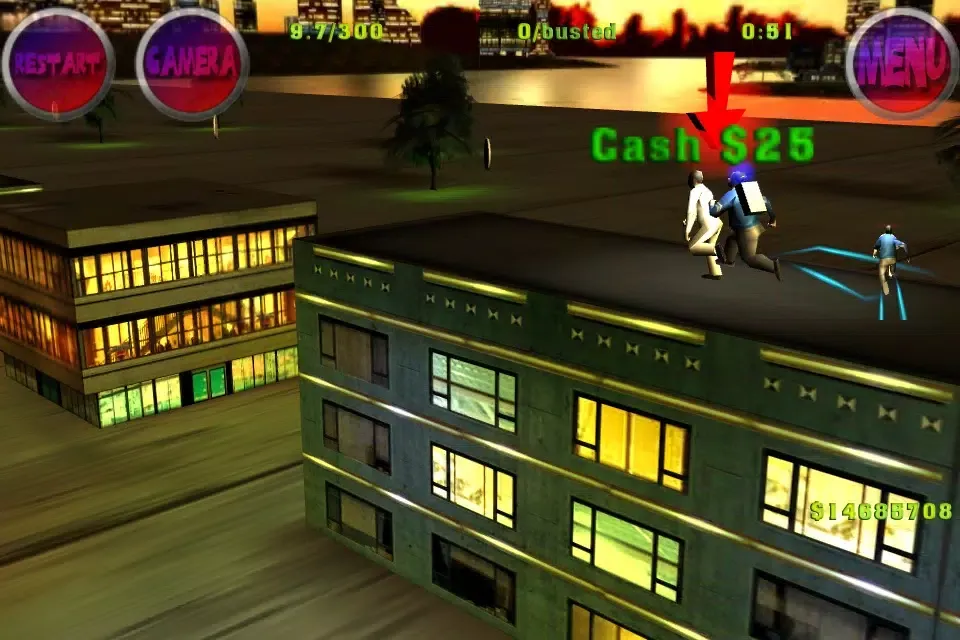 Tangkapan layar Police Chase Smash 2 : Free Run