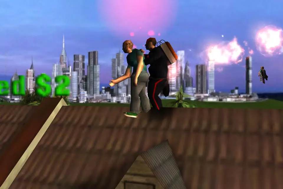 Tangkapan layar Police Chase Smash 2 : Free Run