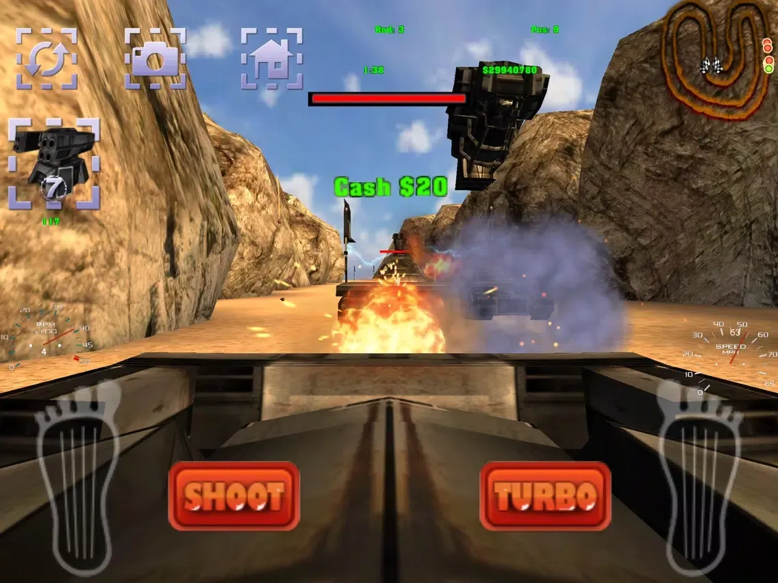 Death Race: Sahara iPad  Screenshots