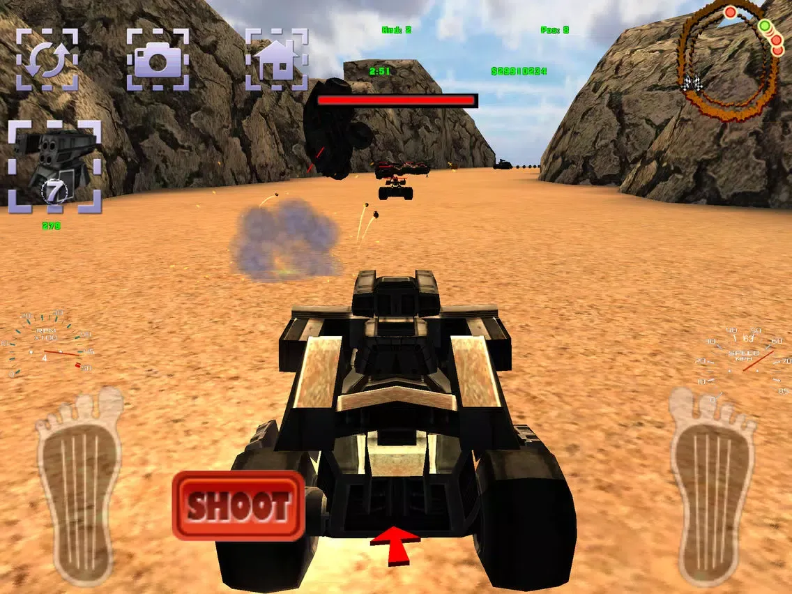 Death Race: Sahara iPad  Screenshots