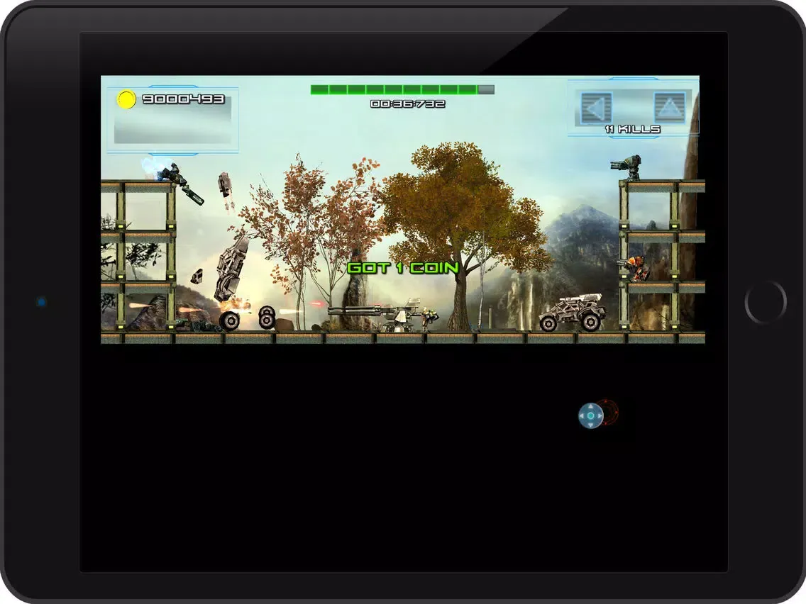 Tangkapan layar Galaxy Star Free Style Side Scroller Shooter iPad 