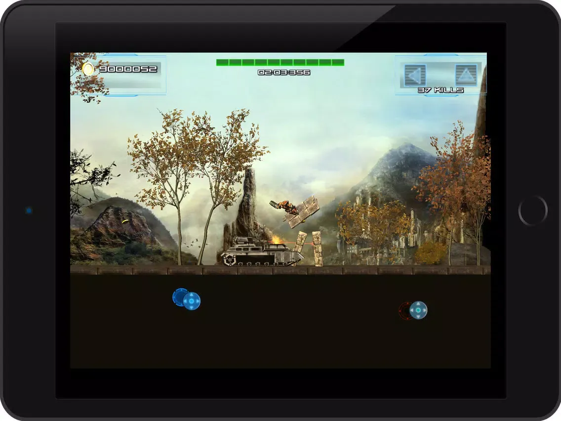 Tangkapan layar Galaxy Star Free Style Side Scroller Shooter iPad 