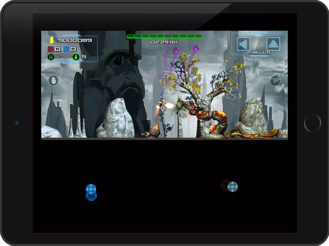 Tangkapan layar Galaxy Star Free Style Side Scroller Shooter iPad 