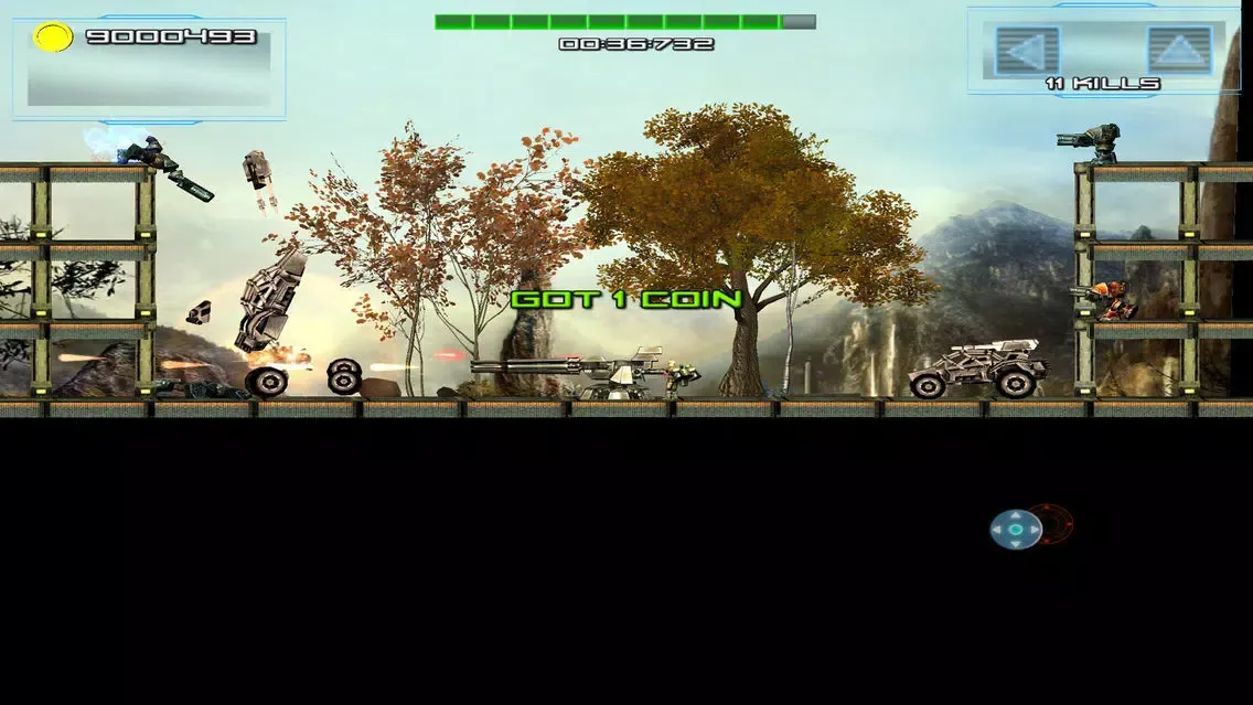Tangkapan layar Galaxy Star Free Style Side Scroller Shooter