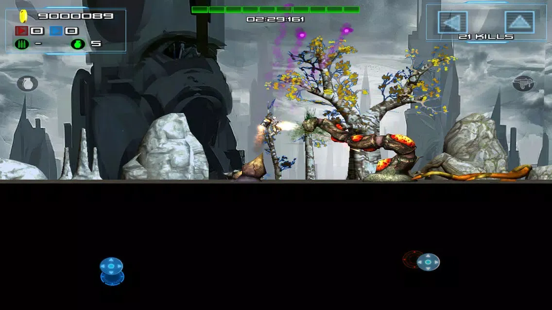 Tangkapan layar Galaxy Star Free Style Side Scroller Shooter