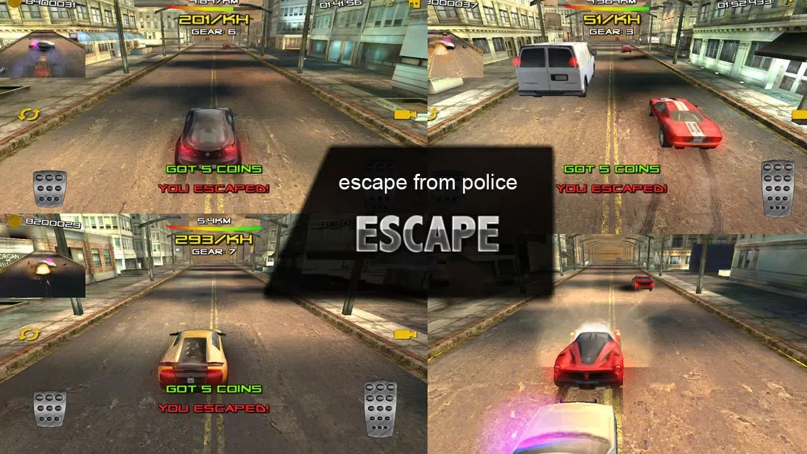 Capturas de tela do Chase Smash Pursuit