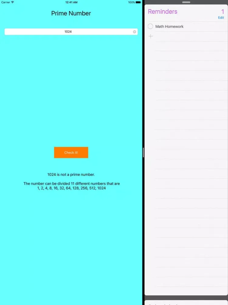 تصاویر Prime Number - Number of Divisors iPad 