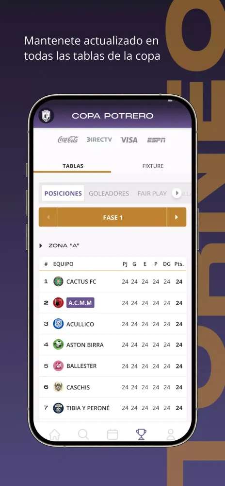 Copa Potrero Screenshots