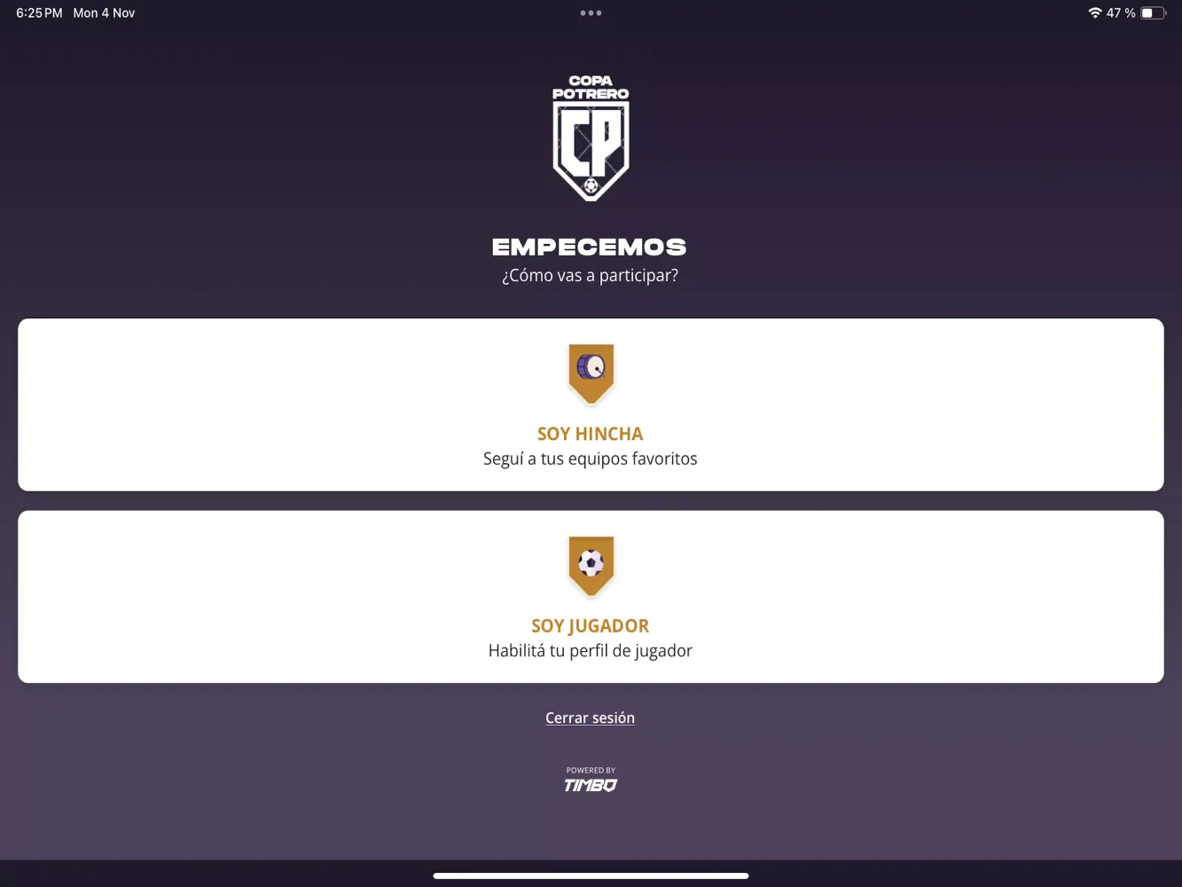 Copa Potrero Screenshots