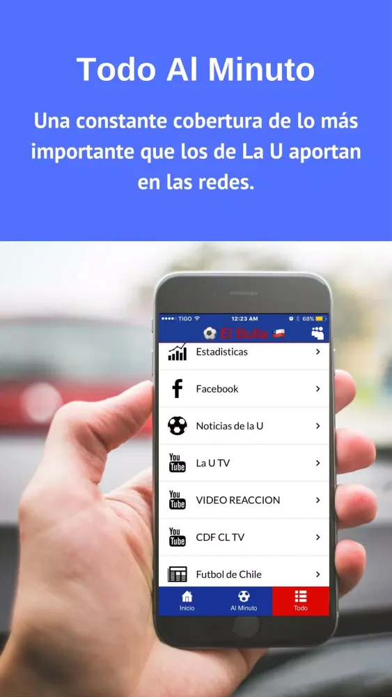 Capturas de tela do FutbolApps.net El Bulla Fans