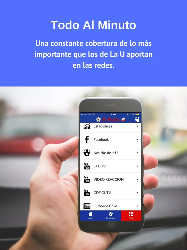 Capturas de tela do FutbolApps.net El Bulla Fans