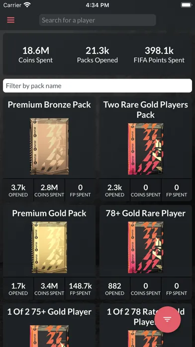 FUT Mind 24 - Players database سکرین شاٹس