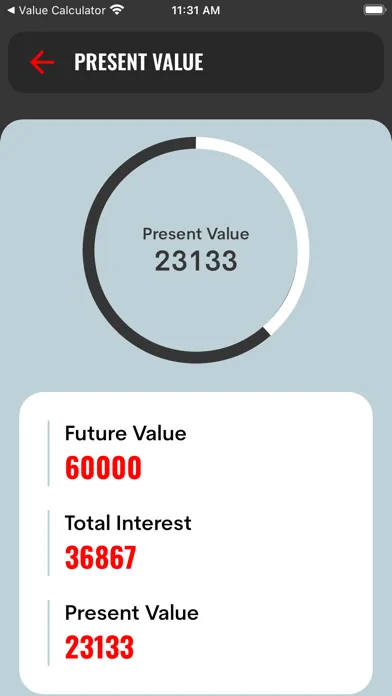 Money Value Calculator应用截图