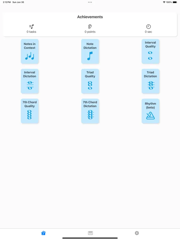 Captures d'écran de Musical Ear - Ear Training iPad 