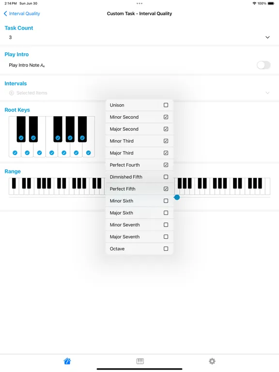 Captures d'écran de Musical Ear - Ear Training iPad 