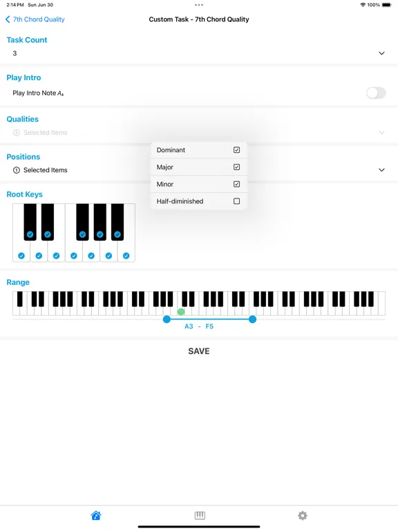 Captures d'écran de Musical Ear - Ear Training iPad 