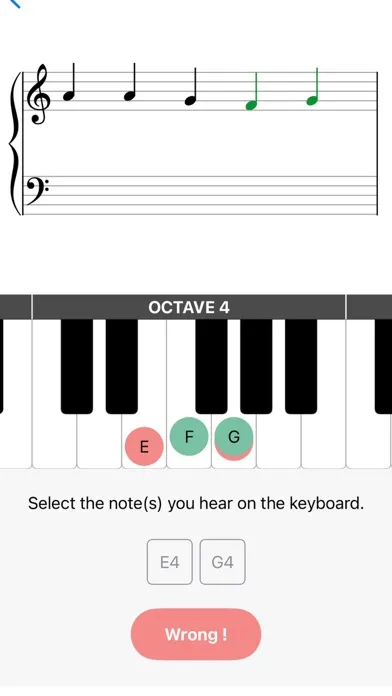 Captures d'écran de Musical Ear - Ear Training