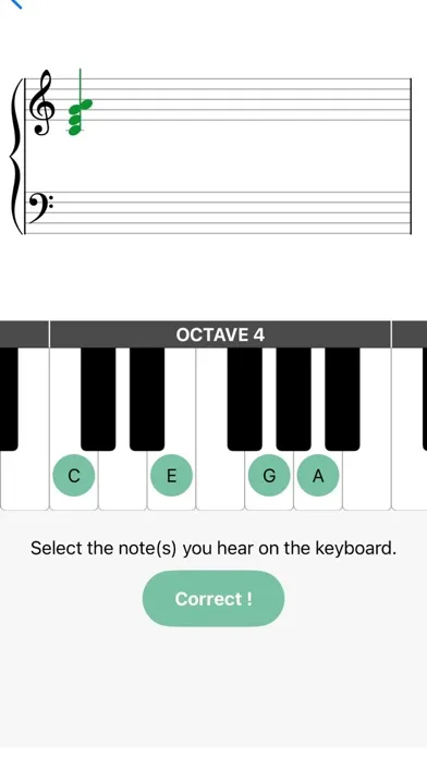 Captures d'écran de Musical Ear - Ear Training