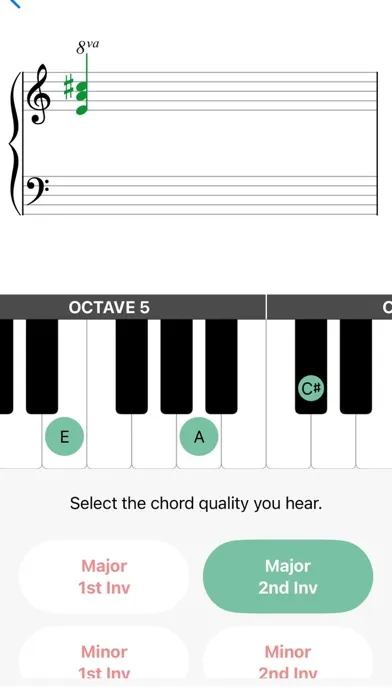 Captures d'écran de Musical Ear - Ear Training